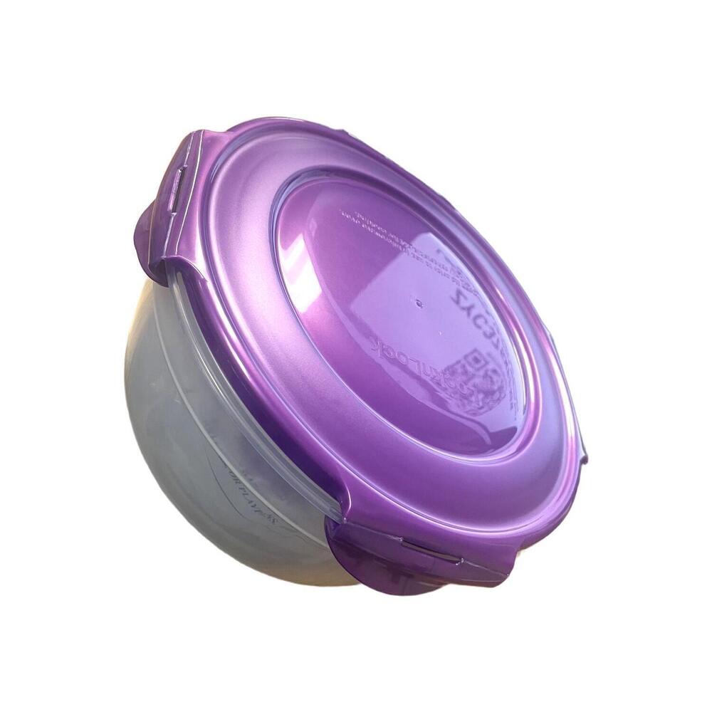 LocknLock 10-Pack Nestable Bowl & Square Storage Set Plumberry